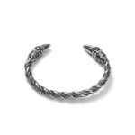 Viking Dragon Head Open Cuff Bracelet Retro Nordic Men's Jewelry Wholesale Factory Stock