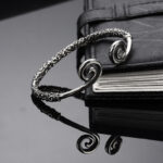 Fashion Couple Bracelet Vintage Thai Silver Monkey King Headband Bangle Wholesale