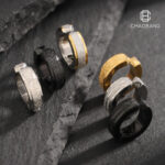 Frosted Ear Cuffs for Men, No Piercing, Trendy Hip Hop High-End Minimalist Ear Clips