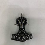 Punk Star Skull Pendant Necklace for Men - Vintage Titanium Stainless Steel Jewelry