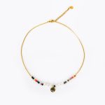 Bohemian Natural Pearl Beaded Bracelet - Stainless Steel Rice Bead Jewelry