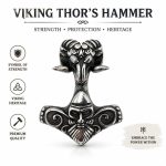 Viking Mythology Inspired Pendant Charm - Nordic Warrior Pagan Totem Jewelry Findings