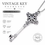 Western Retro Key Pendant Necklace - Unisex Minimalist Korean Style Literary Student Matching Jewelry