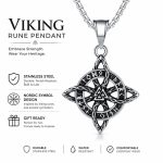 Cross-Border Retro Celtic Eternal Knot Pendant Necklace - Niche High-End Men's Viking Amulet New Arrival