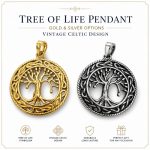 Cross-Border Hot Sale New Tree of Life Casting Pendant Charm - Stainless Steel Jewelry Making Findings